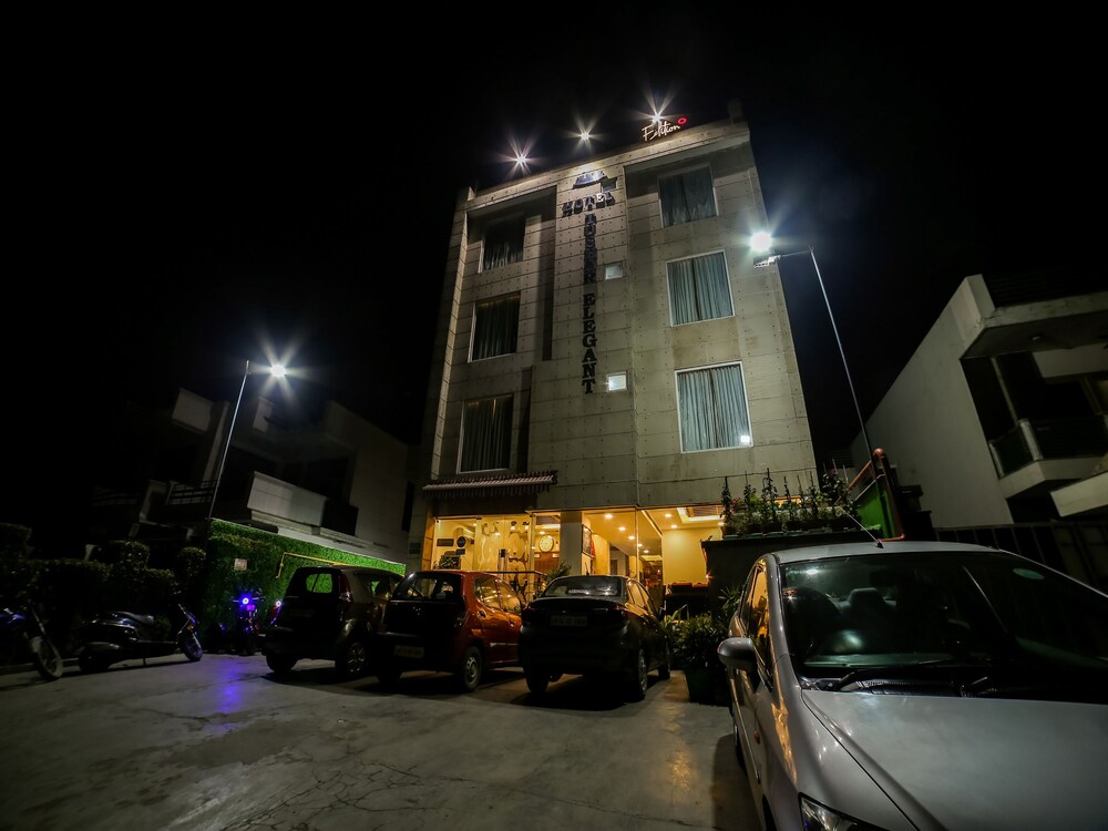 Front of property - evening/night