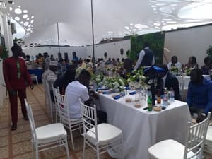 thumbnail: Outdoor wedding area