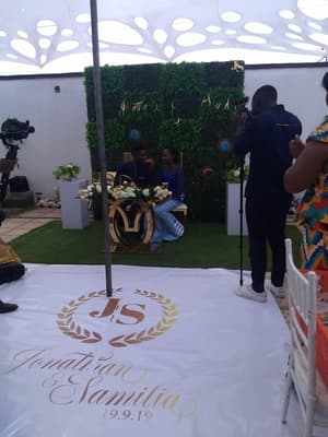 thumbnail: Outdoor wedding area