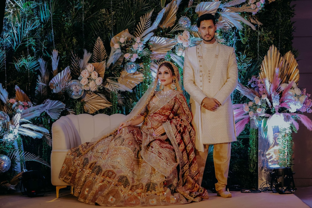 Indoor wedding