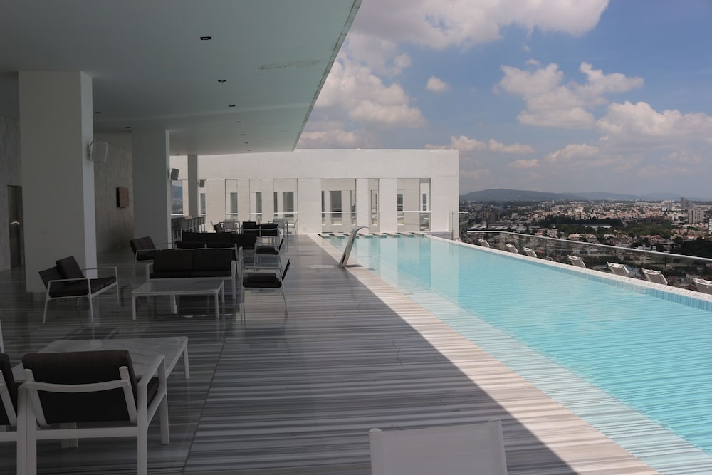 Rooftop pool