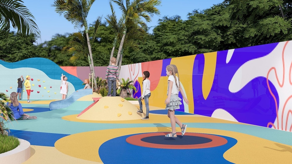 Children's play area - outdoor