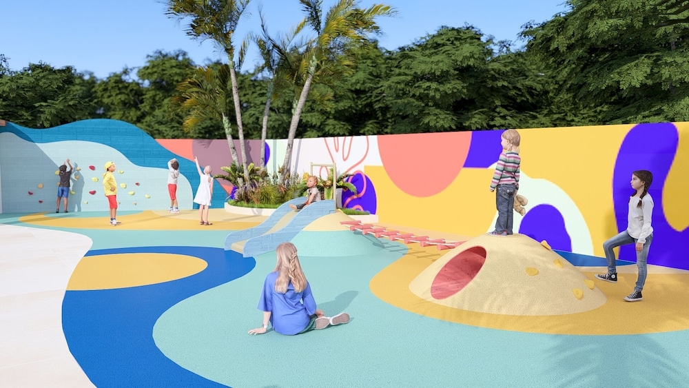 Children's play area - outdoor