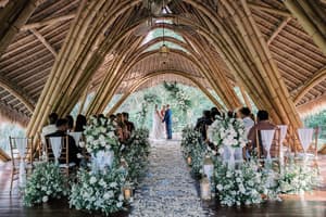 thumbnail: Outdoor wedding area