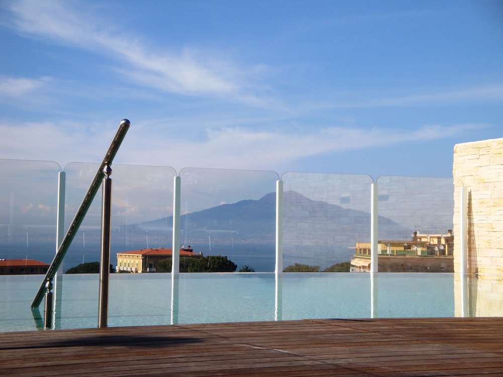 Rooftop pool