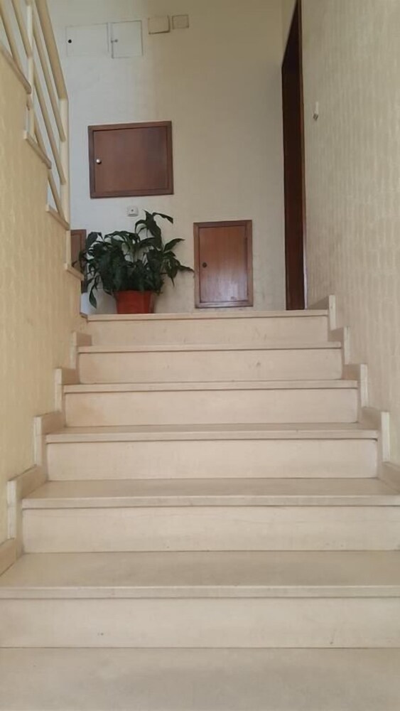 Interior entrance