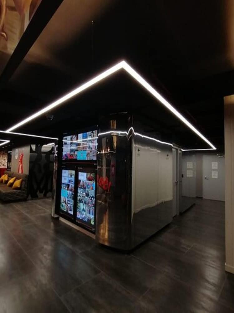 Interior entrance