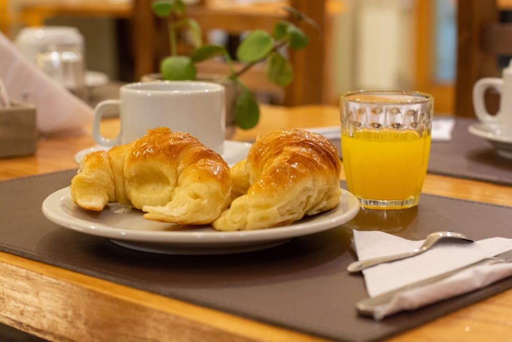 Breakfast buffet