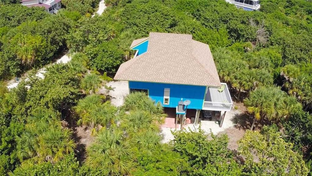 front of property
