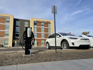 thumbnail: Electric vehicle charging station