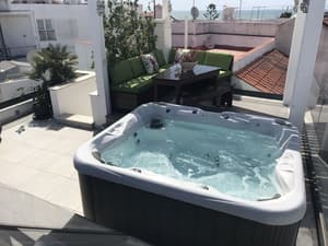 thumbnail: Outdoor spa tub