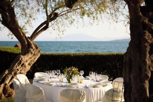 thumbnail: Outdoor banquet area