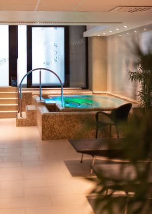 thumbnail: Indoor spa tub