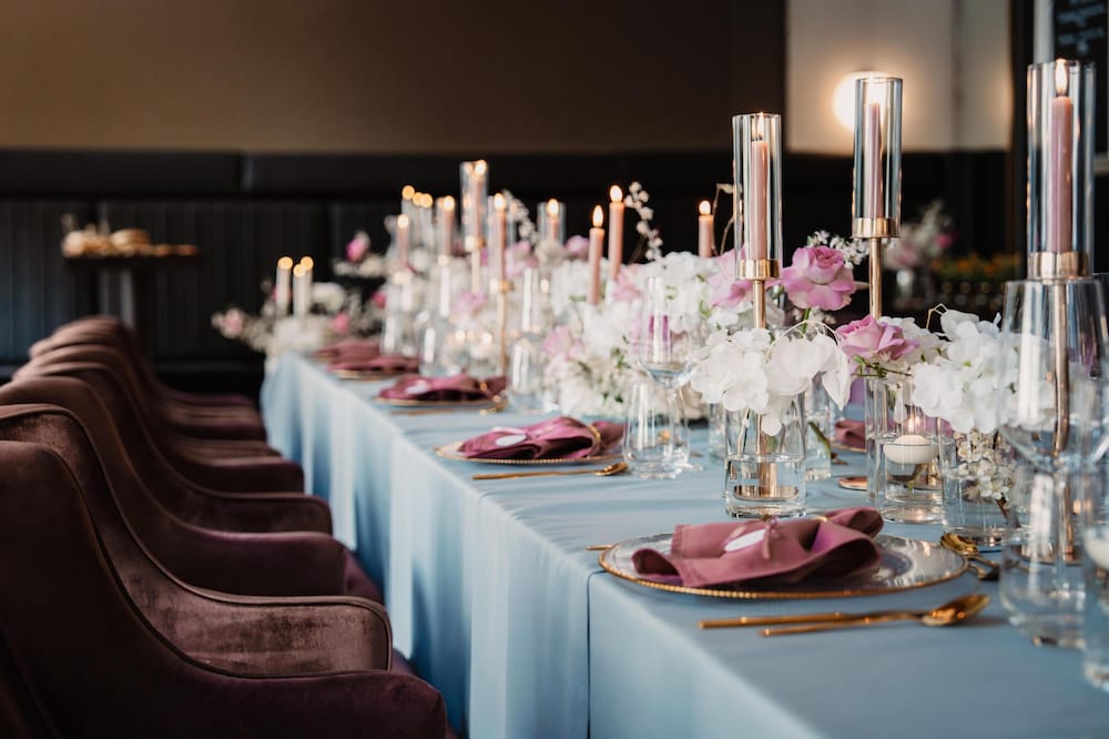 Indoor wedding