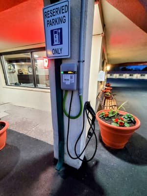 thumbnail: Electric vehicle charging station