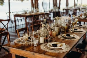 thumbnail: Outdoor wedding area