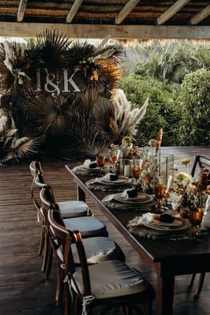 thumbnail: Outdoor wedding area