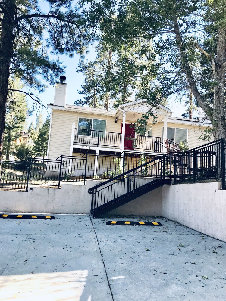 front of property