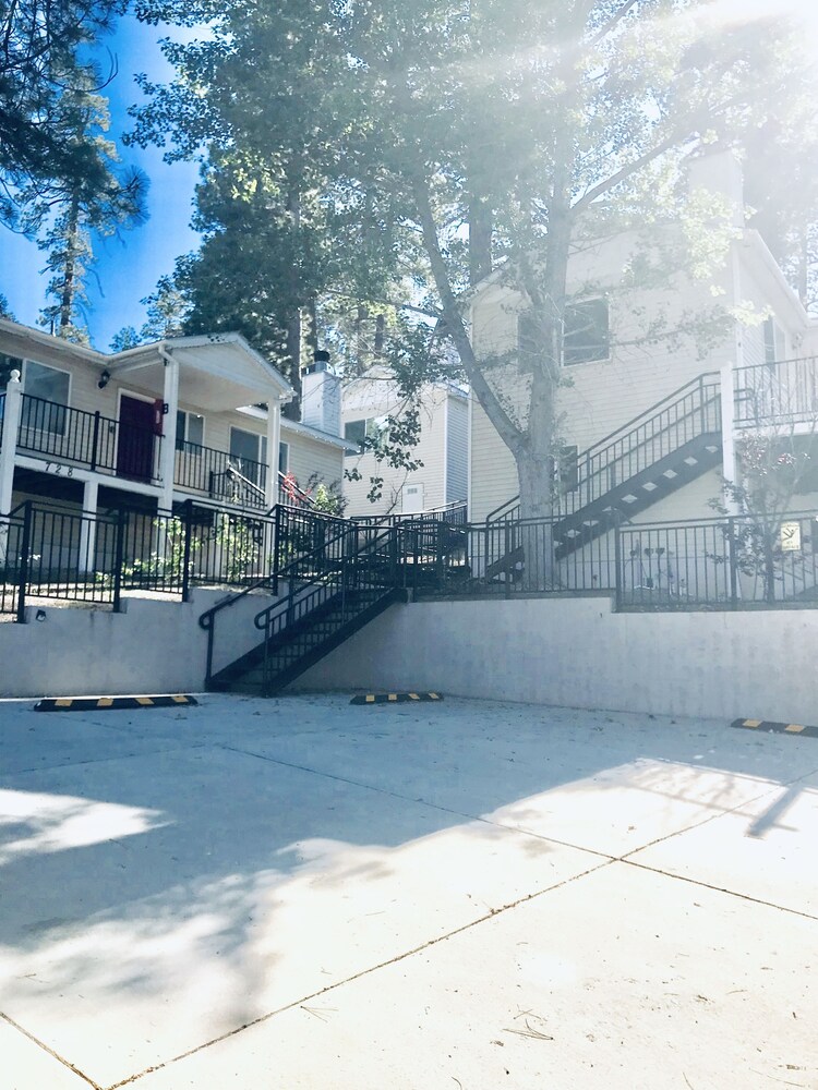 front of property