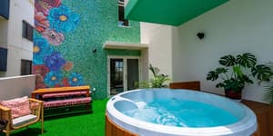 thumbnail: Outdoor spa tub