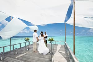 thumbnail: Outdoor wedding area