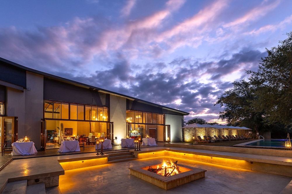 Front of property - evening/night