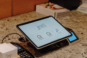 thumbnail: Check-in/check-out kiosk