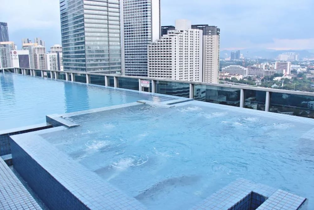 Rooftop pool