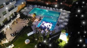 thumbnail: Outdoor banquet area
