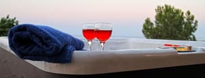 thumbnail: Outdoor spa tub