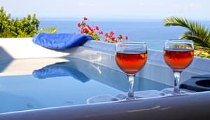 thumbnail: Outdoor spa tub