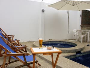 thumbnail: Outdoor spa tub