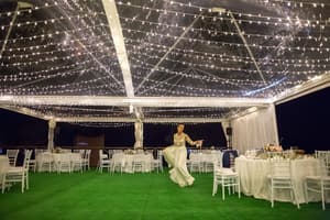 thumbnail: Outdoor wedding area