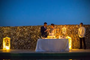 thumbnail: Outdoor wedding area