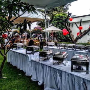 thumbnail: Outdoor banquet area