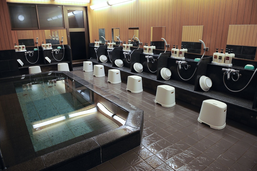 Indoor spa tub