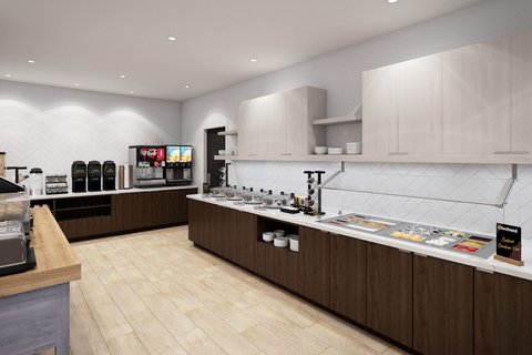 Indulge in the wide selection of food in our breakfast buffet.