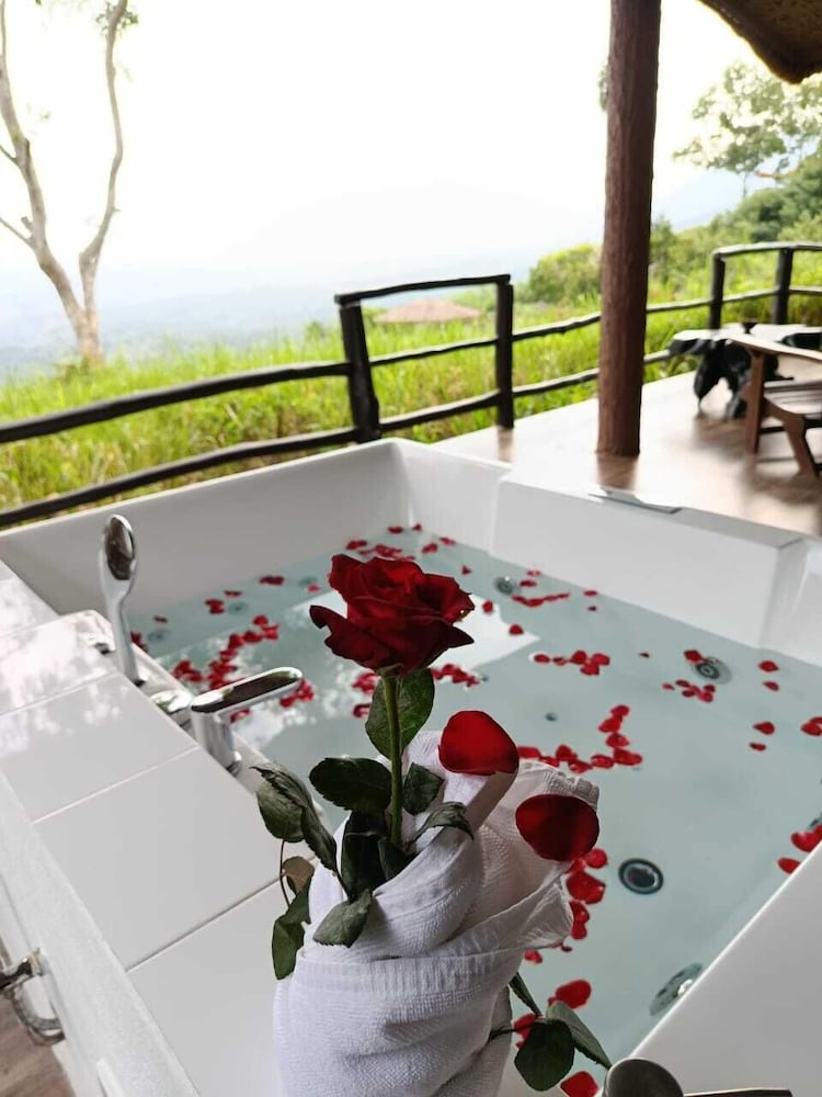 Private spa tub