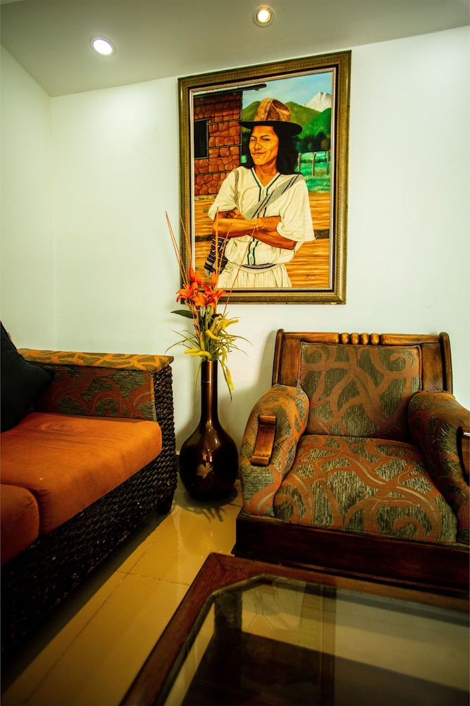 Lobby sitting area