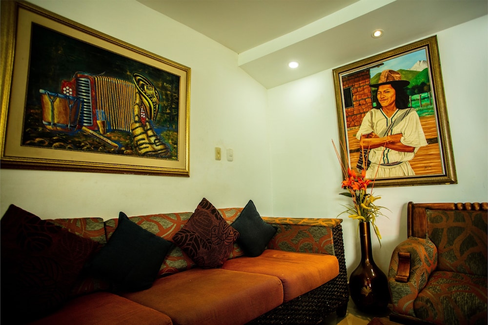 Lobby sitting area