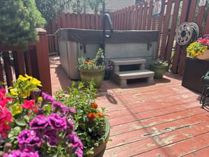 thumbnail: Outdoor spa tub