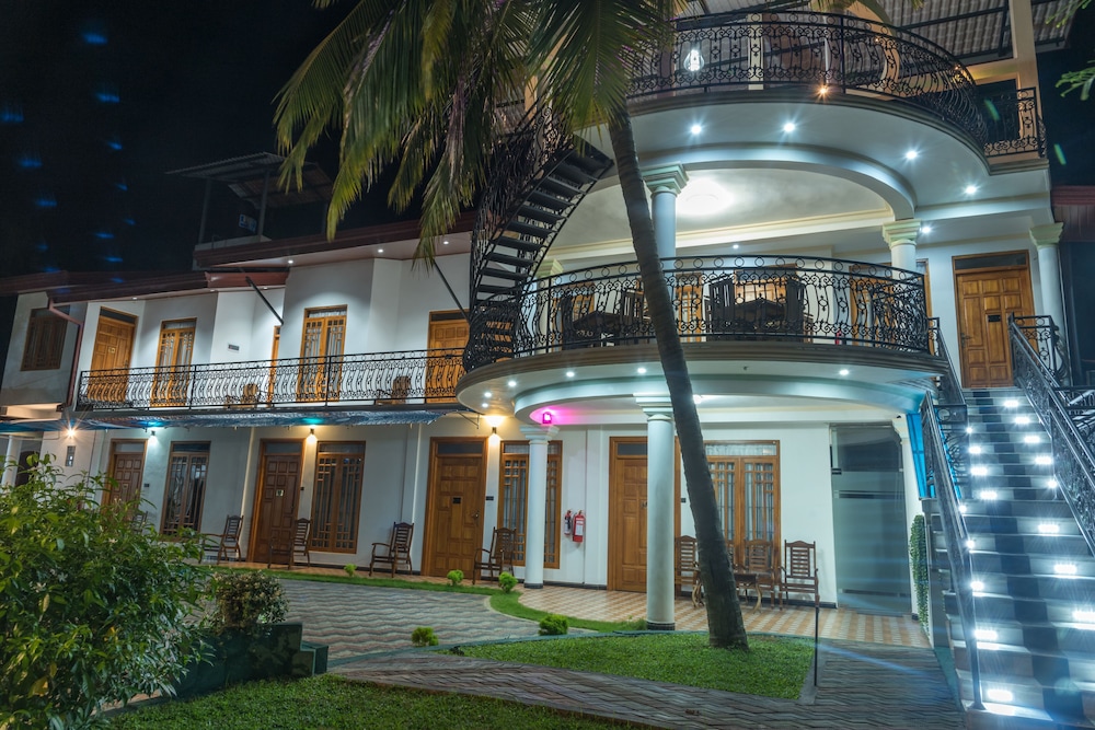 Front of property - evening/night