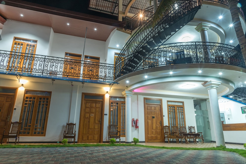 Front of property - evening/night