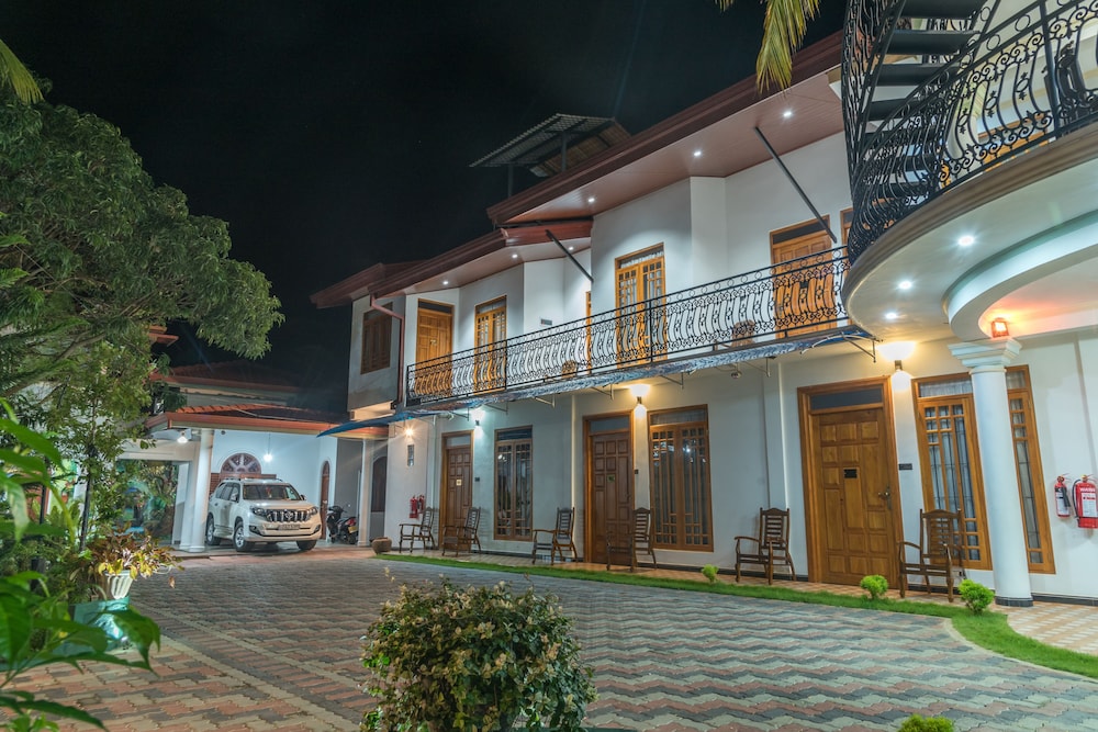 Front of property - evening/night