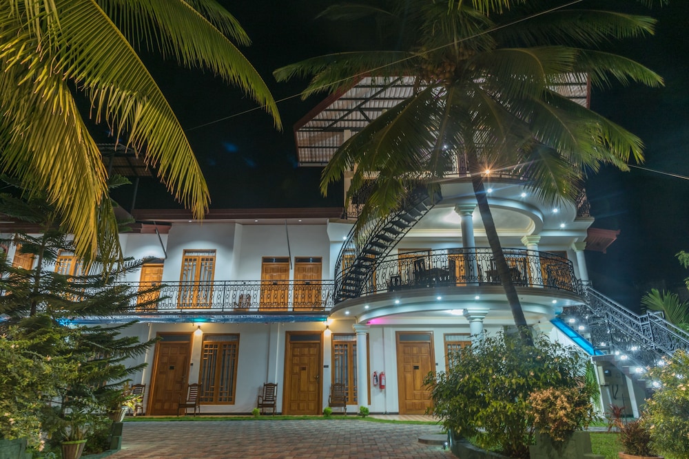 Front of property - evening/night