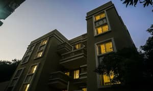 thumbnail: Front of property - evening/night