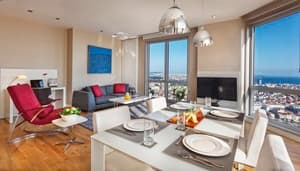 thumbnail: Two Bedroom Dining and Living