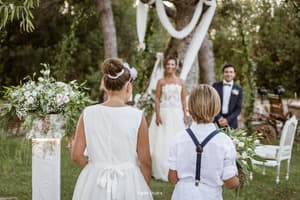 thumbnail: Outdoor wedding area