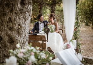 thumbnail: Outdoor wedding area