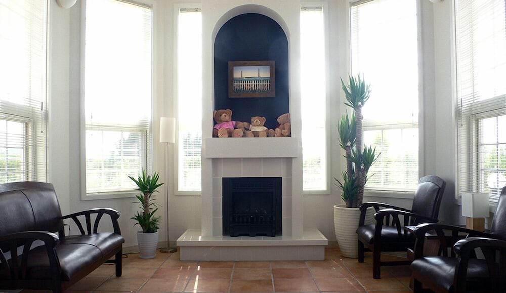 Lobby sitting area